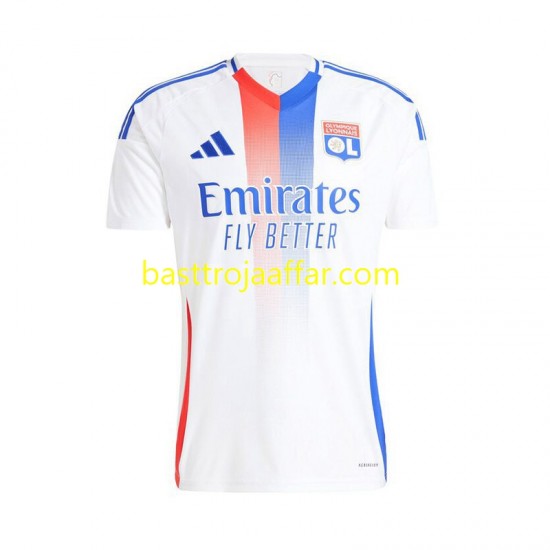 Olympique Lyonnais Män Hemma Fotbollströja 2024-2025 Kortärmad