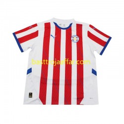 Paraguay Män Hemma Fotbollströja 2024 Kortärmad Paraguay Män Hemma Fotbollströja 2024 Kortärmad