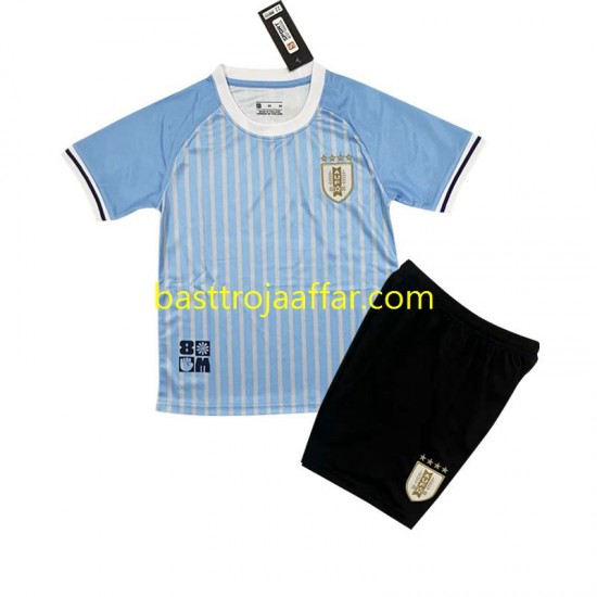 Uruguay Barn Hemma Fotbollströja 2024 Kortärmad