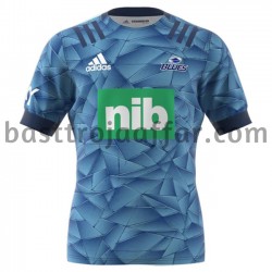 Rugbytröjor Auckland Blues Första Fotbollströja 2020 Kortärmad