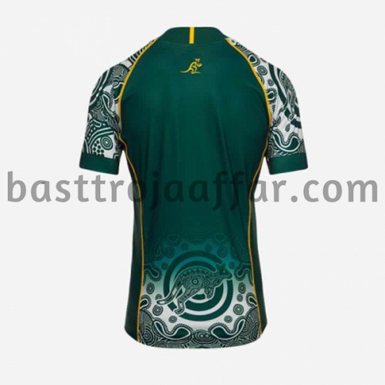 Rugbytröjor Australia Första Fotbollströja 2021 Kortärmad