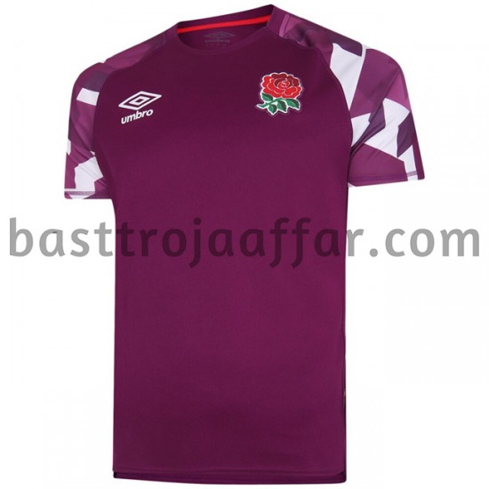 Rugbytröjor England 7S Andra Fotbollströja 2020-2021 Kortärmad