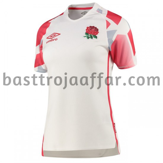 Rugbytröjor England 7S Dam Första Fotbollströja 2020-2021 Kortärmad