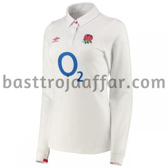 Rugbytröjor England Classic Dam Första Fotbollströja 2020-2021 Långärmad