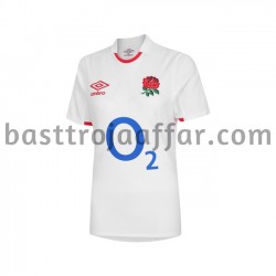 Rugbytröjor England Dam Första Fotbollströja 2020-2021 Kortärmad Rugbytröjor England Dam Första Fotbollströja 2020-2021 Kortärmad