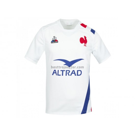 Rugbytröjor Frankrike Andra Fotbollströja 2021-2022 Kortärmad