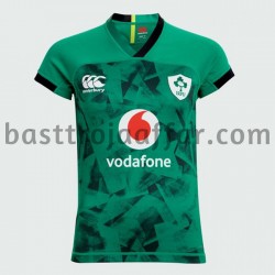 Rugbytröjor Irlands Dam Första Fotbollströja 2020-2021 Kortärmad Rugbytröjor Irlands Dam Första Fotbollströja 2020-2021 Kortärmad