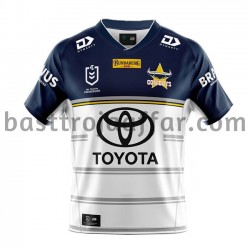 Rugbytröjor North Queensland Cowboys Andra Fotbollströja 2021 Kortärmad