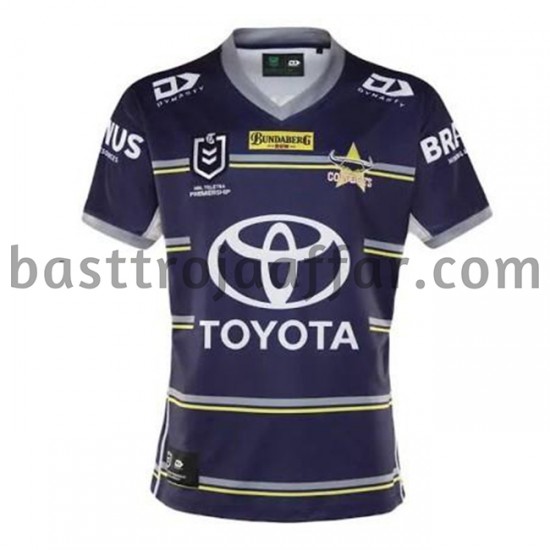 Rugbytröjor North Queensland Cowboys Första Fotbollströja 2020 Kortärmad