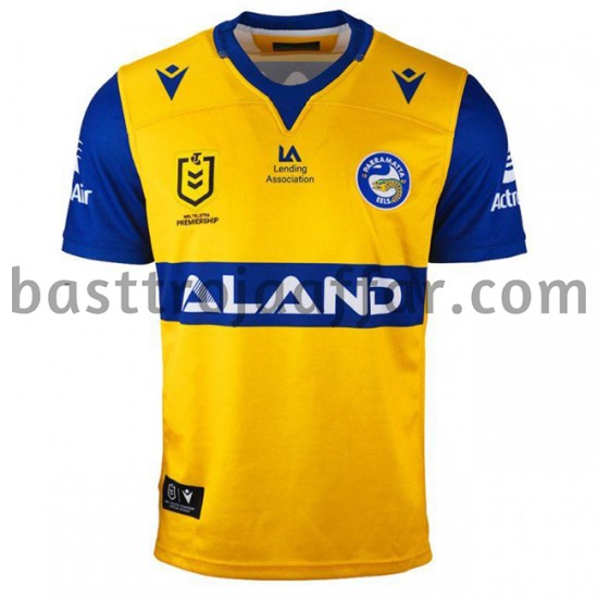 Rugbytröjor Parramatta Eels Andra Fotbollströja 2021 Kortärmad