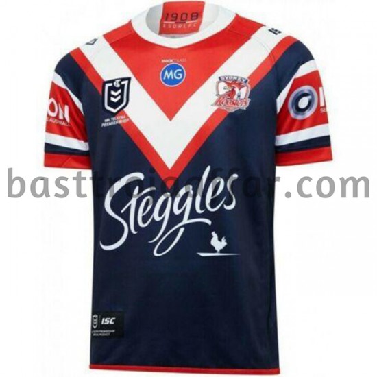 Rugbytröjor Sydney Roosters Första Fotbollströja 2020 Kortärmad