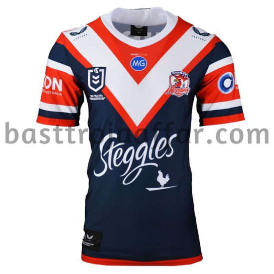 Rugbytröjor Sydney Roosters Första Fotbollströja 2021 Kortärmad