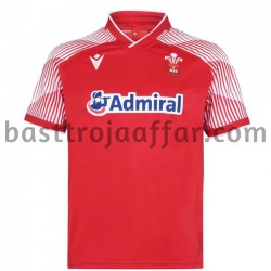 Rugbytröjor Wales 7S Första Fotbollströja 2020-2021 Kortärmad Rugbytröjor Wales 7S Första Fotbollströja 2020-2021 Kortärmad