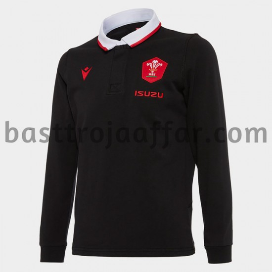 Rugbytröjor Wales Classic Andra Fotbollströja 2020-2021 Långärmad