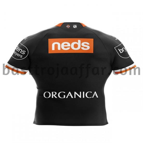 Rugbytröjor West Tigers Första Fotbollströja 2021 Kortärmad